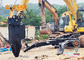 Máquina escavadora Demolition Shear Fortress Teyun Tycs450rt de Sk220-3 Jsb hidráulico